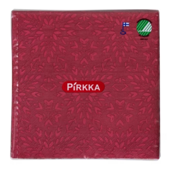 Pirkka Other - Pirkka Cocktail Red Paper Napkins